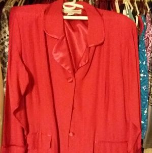 Gorgeous Red Dress Jacket